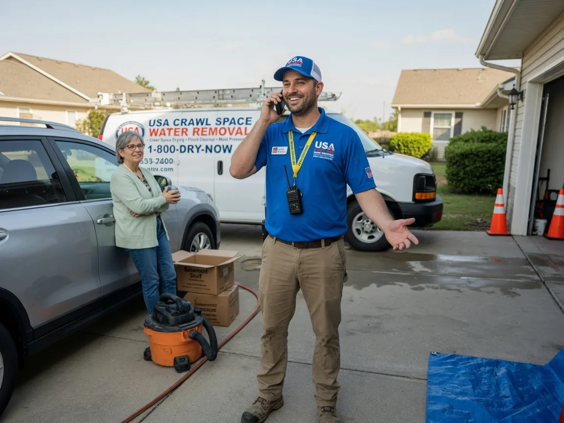 Crawl Space Water Removal Denton, MD FAQs